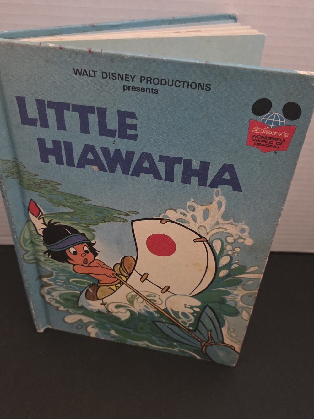 Walt Disney "Little Hiawatha" Children's Book - Pre-owned 1978
